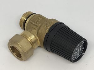 Safety valve 1/2" 3 Bar