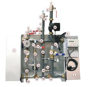 024. Safety Valve Hot Water LKA 514, 10 Bar