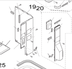 008C. Plate H to Nordic Inverter and Bosch Compress utedelar