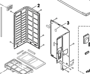 002C. Sheet Metal Left-side outdoor unit to Nordic Inverter / Bosch Compress