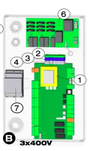 Relay PCB 410 Uh 3x400V