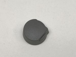 038. Knob 024.2" small&quot; gray Res.d