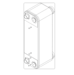 Kondensor CBH112AH-100 - IVT Geo 272 /  Bosch Compress 7000 LW